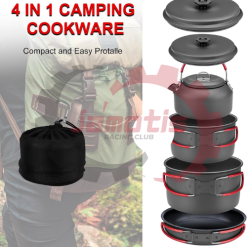 Alocs Camping Cookware Set